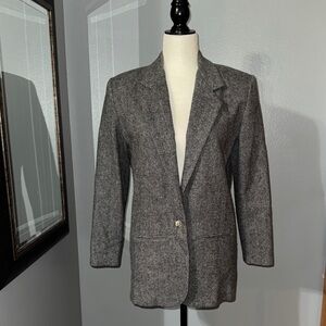 Stylish Women's Striped Blazer